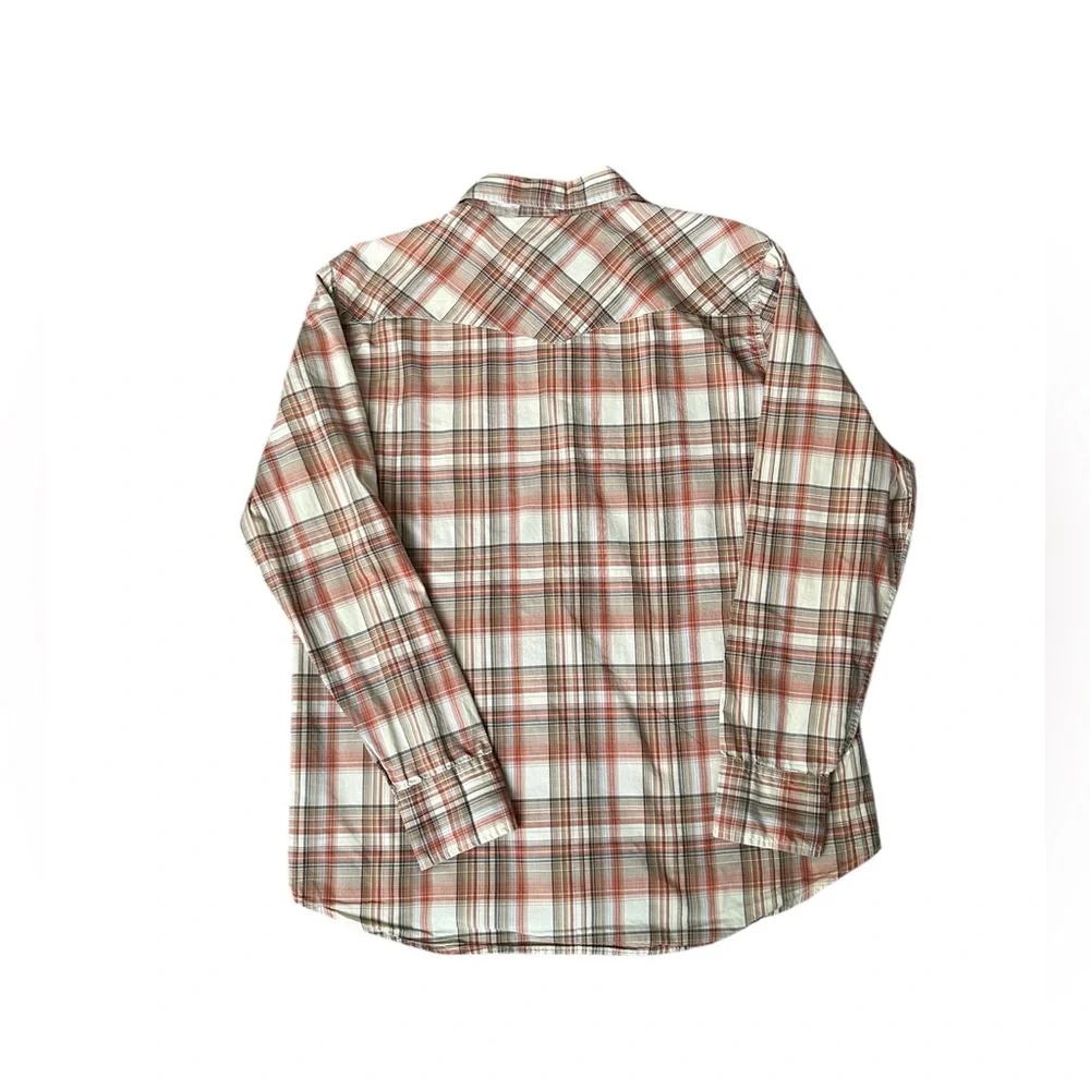 5/$25 American Eagle men’s vintage slim fit pearl snap shirt size XL